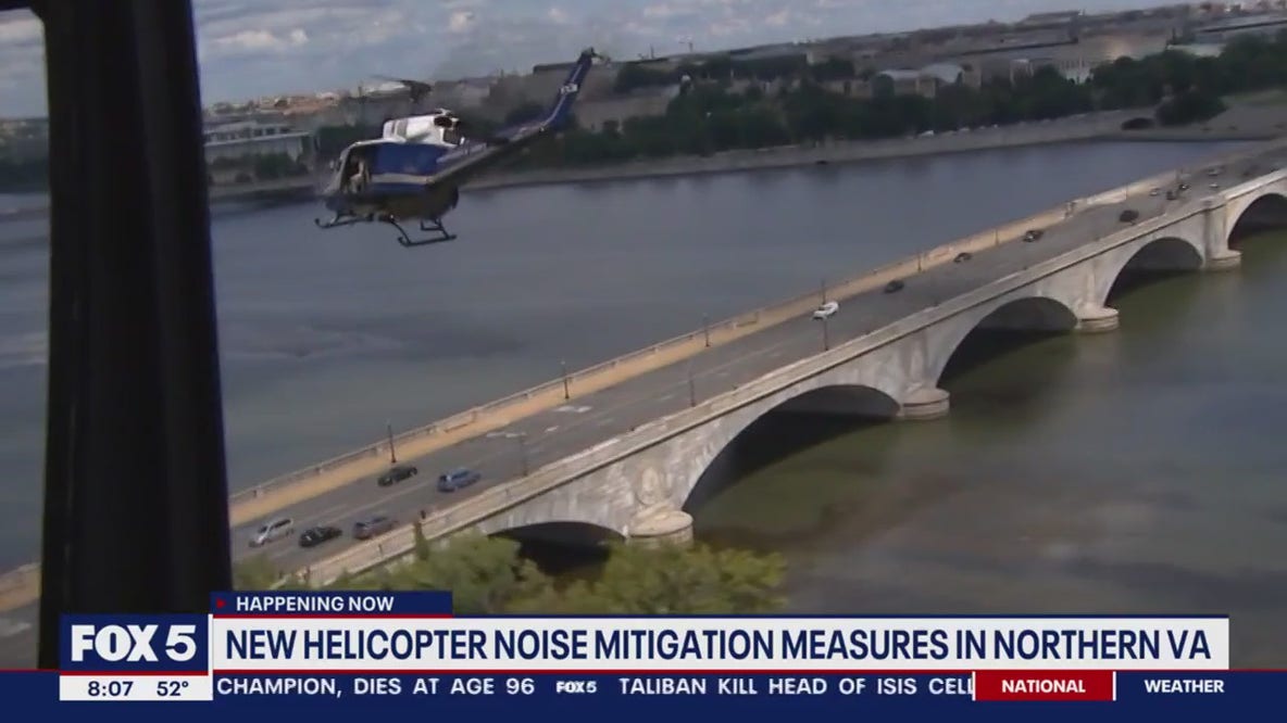 New helicopter noise reduction measures to begin